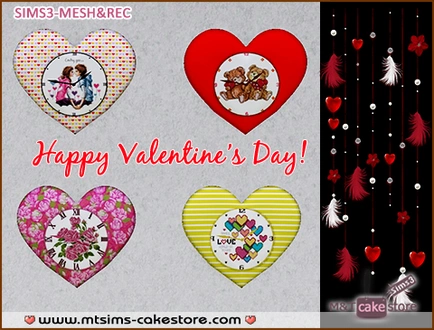 Jeanie_Object_HeartWallClock.rar