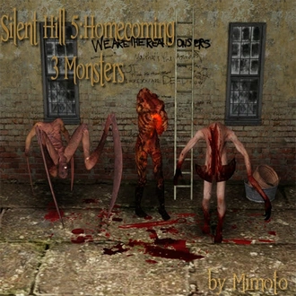 Silent hill 5 monsters by Mimoto.rar