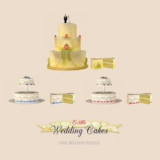 OBP Edible Wedding Cake Slices & Cake Topper.zip