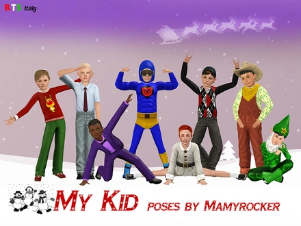 Mamyrocker_Poses_MyKid.rar