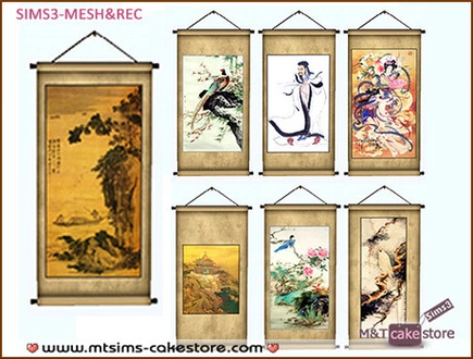 QingshuangTongzi_Deco_ScrollPainting.zip