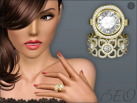 BEO Diamond Rings Set AEF.zip