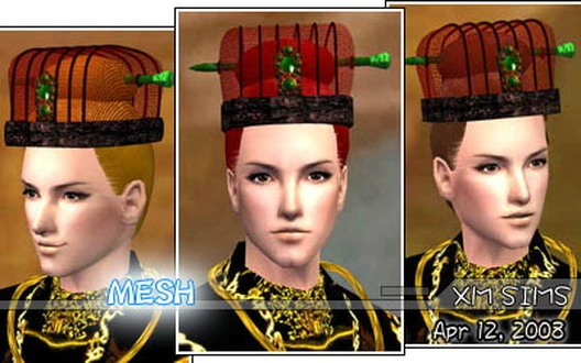 Qingming_MeshHair007.zip