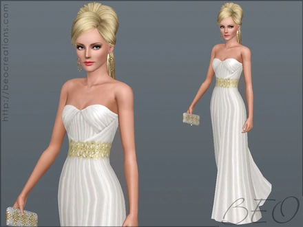 BEO Long Formal Dress 02 AF.zip