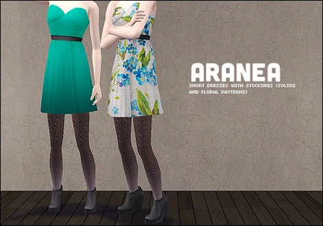 Aranea - Short Dress + Stockings.zip