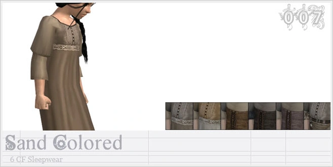 [JA] Sand Colored - CF PJs.rar