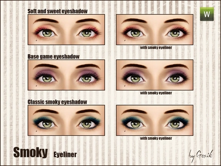 Gosik Smoky eyeliner.package