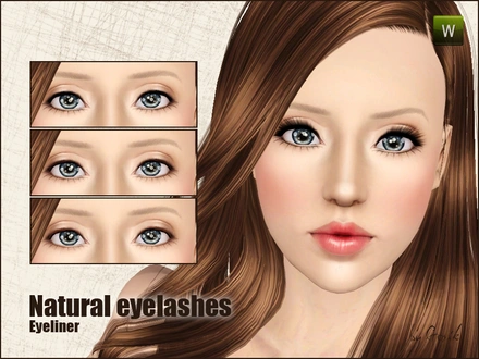 Gosik Natural eyelashes.package