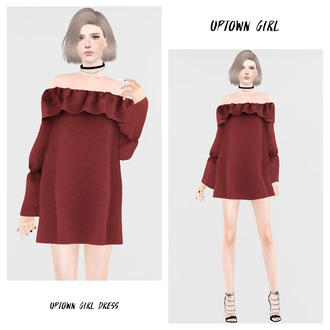 BLINKSIMS_UPTOWN_GIRL_DRESS.package