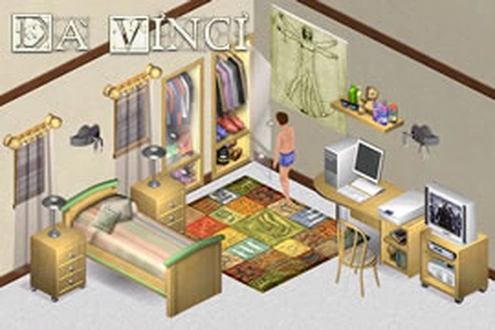 Sims-Extremos_Bedroom_DaVinci.rar