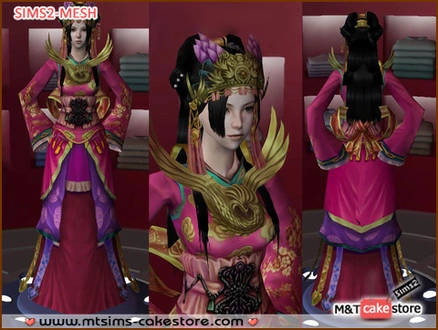 Chinachen84_saturnspace_Set_ChibiWeddingDress.rar