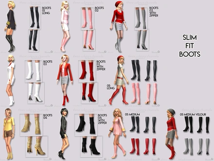 lilisims_ShoesSlimFitBoots_TAF.zip