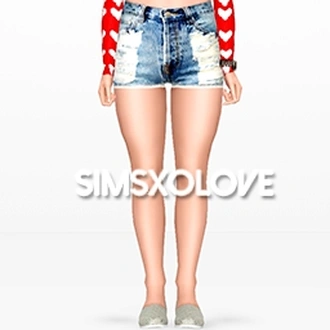 simsxolove_ilikemusic640_RippedDenimShorts_TF.zip