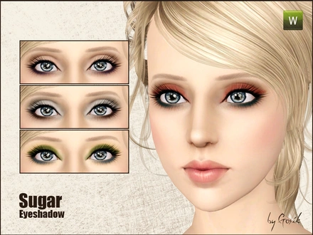 Gosik Sugar eyeshadow.package