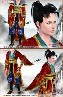 QingshuangTongzi_Set_ZunHuaClothingHair.zip