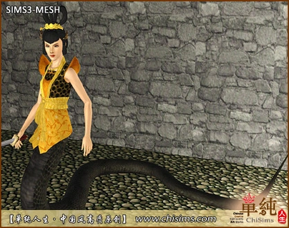 QingshuangTongzi_Set_SheJingSnakeDemon.zip