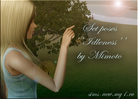 Set poses Idleness by Mimoto.rar