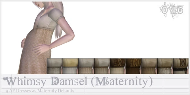 [JA] Whimsy Damsel - AF Dress - Maternity Default.rar
