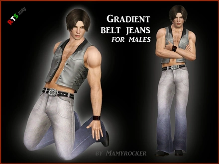 Mamyrocker_MaleGradientBeltJeans_AM.rar