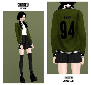 BLINKSIMS_SNAKEU_TOP&SKIRT.rar