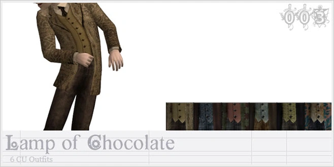 [JA] Lamp of Chocolate - CU Outfit.rar