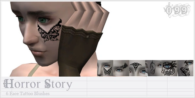 [JA] Horror Story - Face Tattoo Blushes.rar