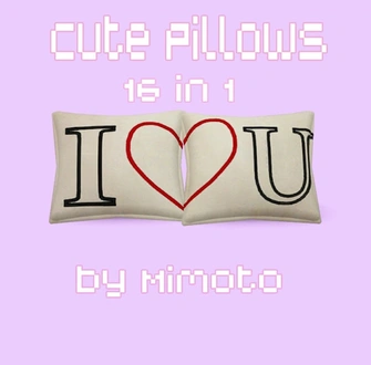 Cute Pillows (16 in 1) by Mimoto (1).rar
