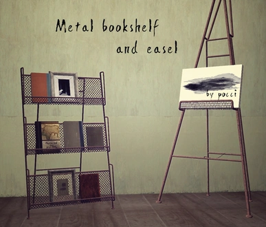 pocci_Set_MetalBookshelfEasel.zip
