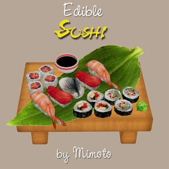 Edible Sushi by Mimoto.rar