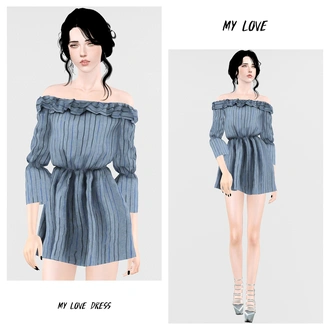 BLINKSIMS_MY_LOVE_DRESS.package