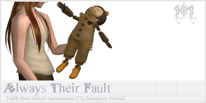 [JA] Always Their Fault - Teddy Bear Default Replacement.rar