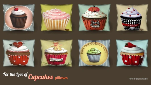 OBP For the Love of Cupcakes Pillows.zip