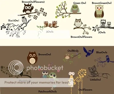 OwlLoveWallStickers.zip