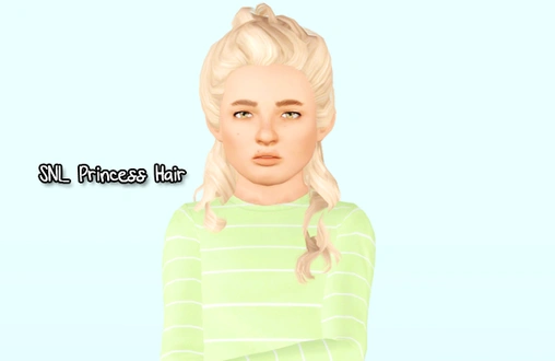 simsxolove_SNLPrincessHair.rar