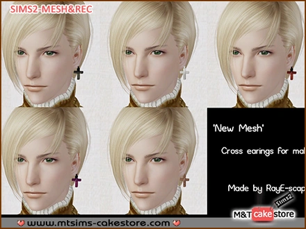 RayE_Accessory_CrossEarring.rar