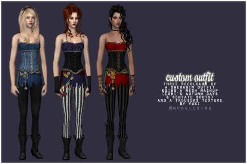 [Mooglesims]DoriMeshSentateBoots.zip