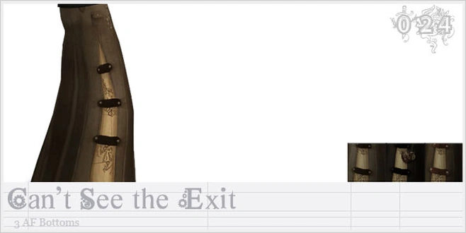 [JA] Can't See the Exit - AF Skirts.rar