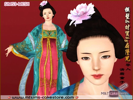 QingshuangTongzi_HairPrincessWencheng_TAEF.zip