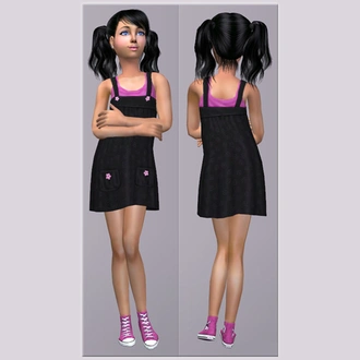 lilisims_CF_HM_Dress_Converse_Black.rar