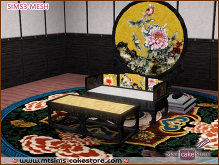 QingshuangTongzi_Set_BlossomingLivingRoom.zip