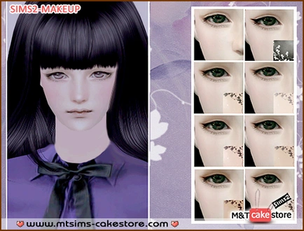 teagreen_MakeUp_EyelinerSet_FogColor.rar
