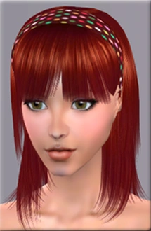 lilisims_RaonHair_DRed.rar