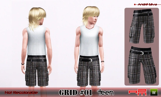 R2M Grid #01 Teen.sims3pack