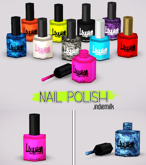 Modish Kitten_deco_NailPolish.zip