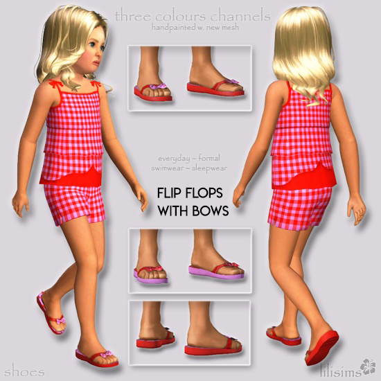 lilisims_ShoesFlipflopBows_CF.zip