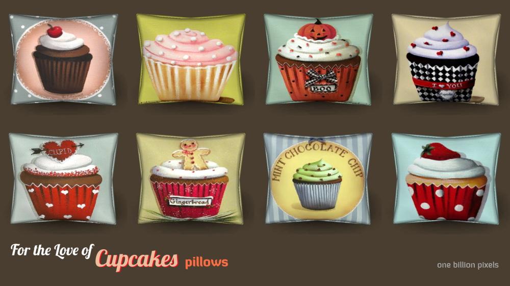 OBP For the Love of Cupcakes Pillows.zip