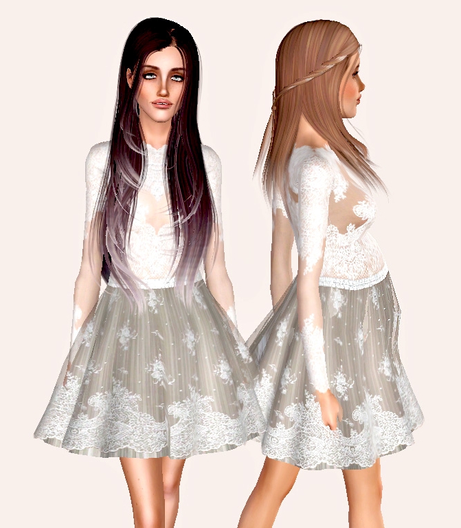 jazzhasasimblr BEO Lace Short Dress mat AF.zip