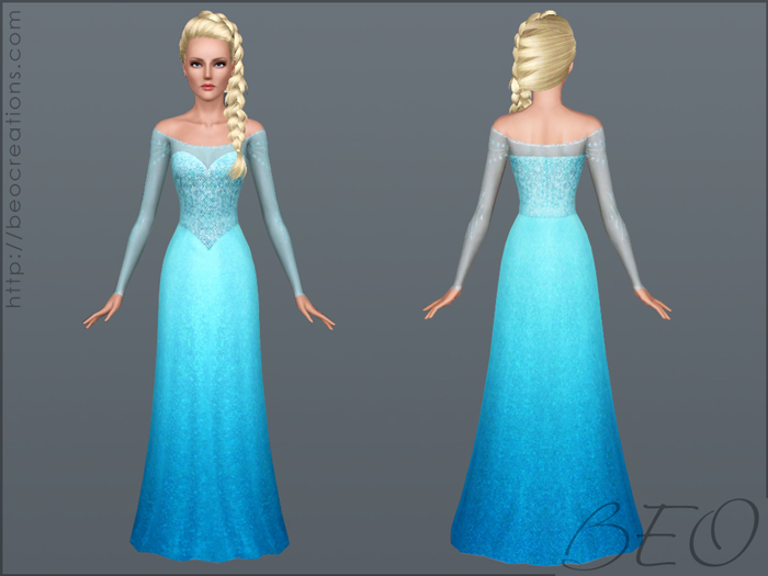 BEO Frozen Elsa's Dress AF.zip