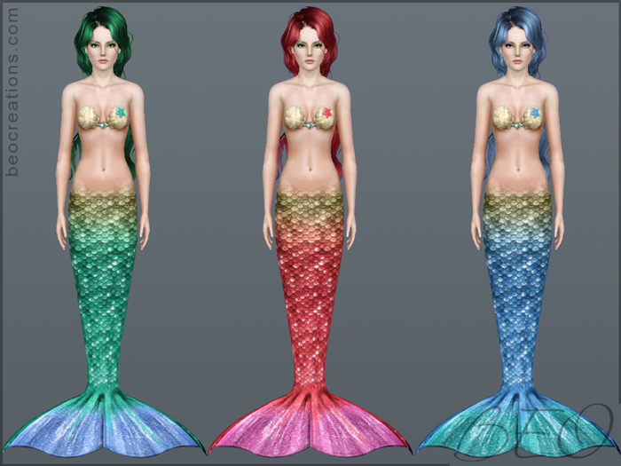 BEO Mermaid Tail V1 AF.zip
