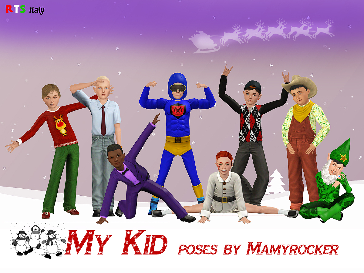 Mamyrocker_Poses_MyKid.rar
